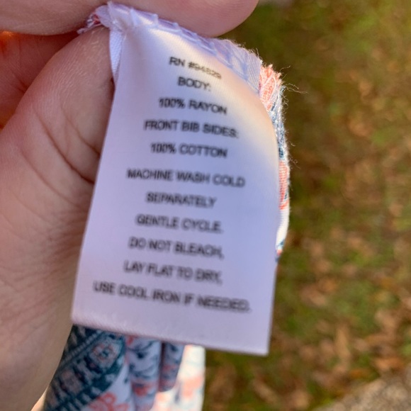 NWOT Derek Heart peasant blouse Sz M - Picture 8 of 8